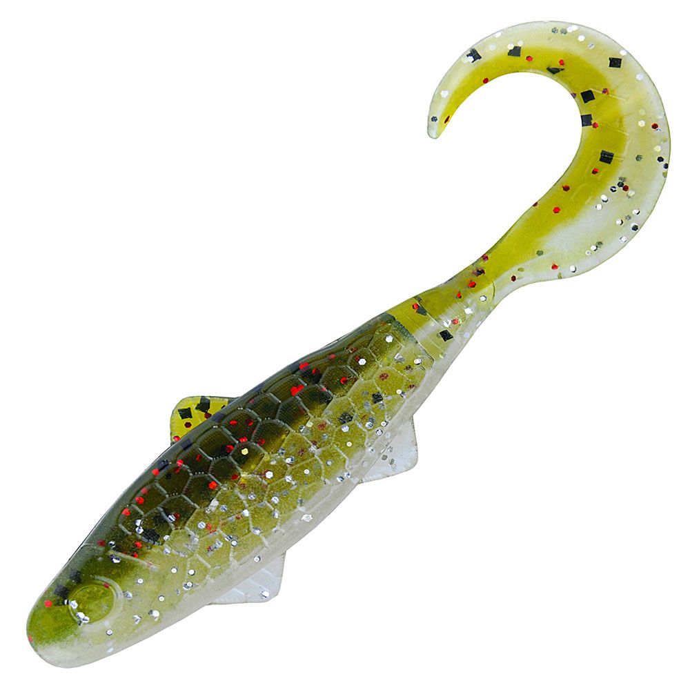 Relax Super Banjo 2" jigg med curly tail-stjärt 4 st.