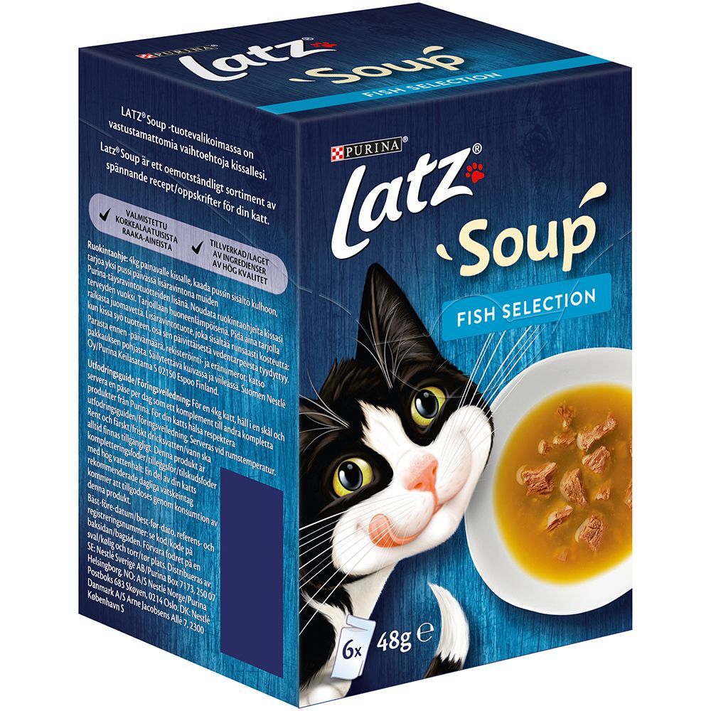 Latz Soup Fish Selection 6 x 48 g
