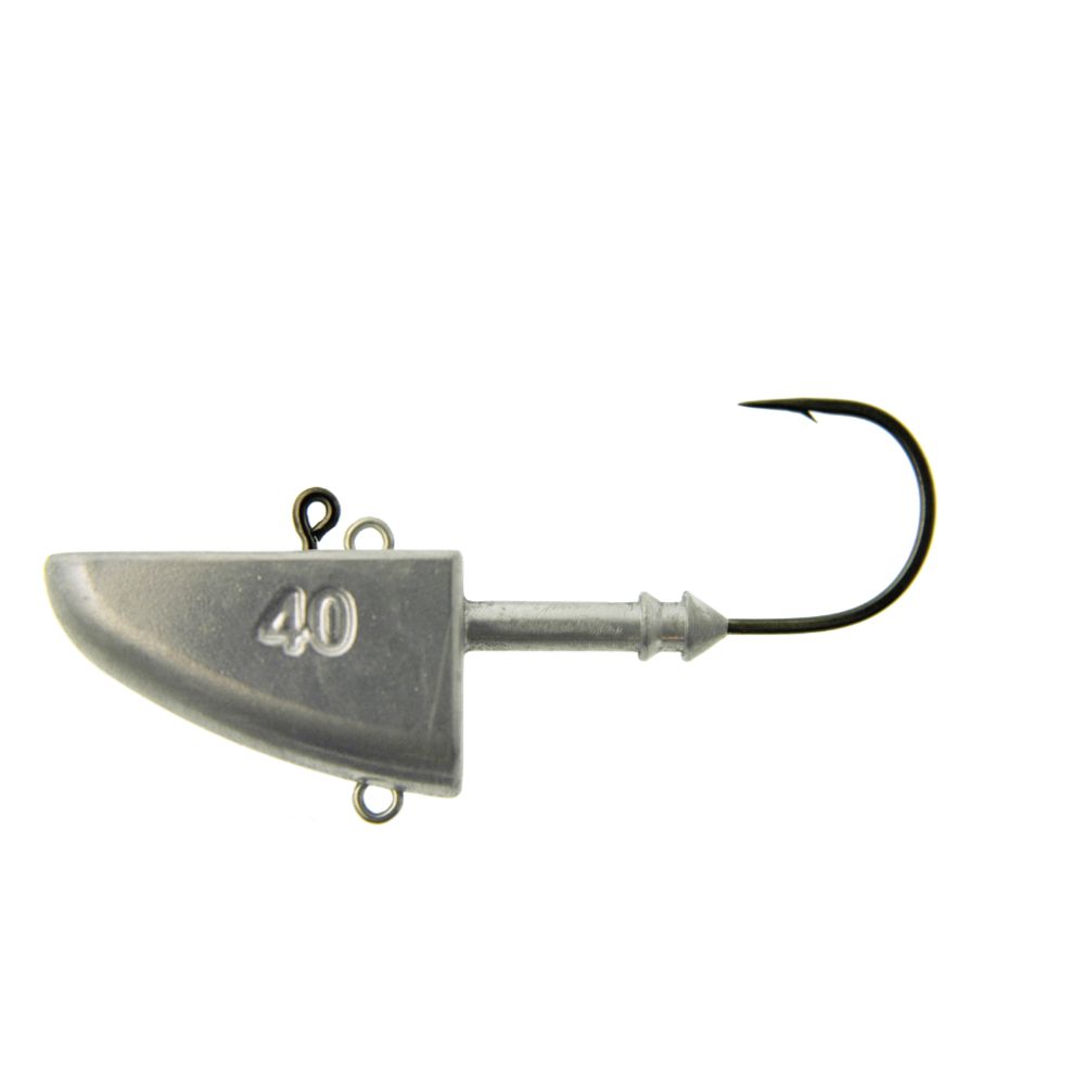 K.P Mustad Fish Head Vertical jigipea 2 tk