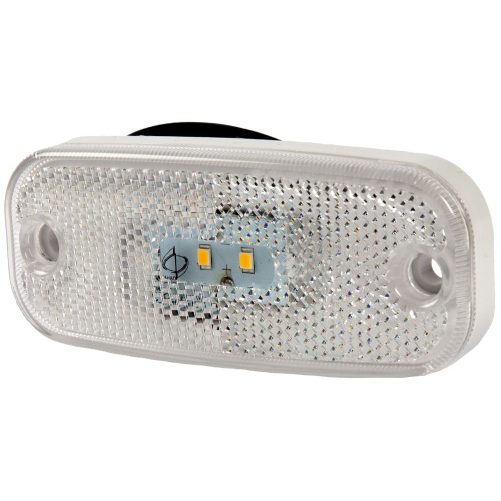 LED-ääretuli 12—24 V värvitu 111 x 46 mm