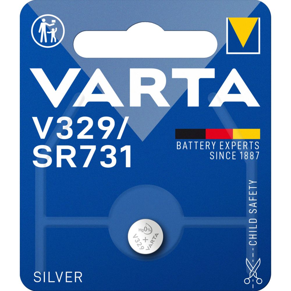 VARTA V329 / SR731 nappiparisto