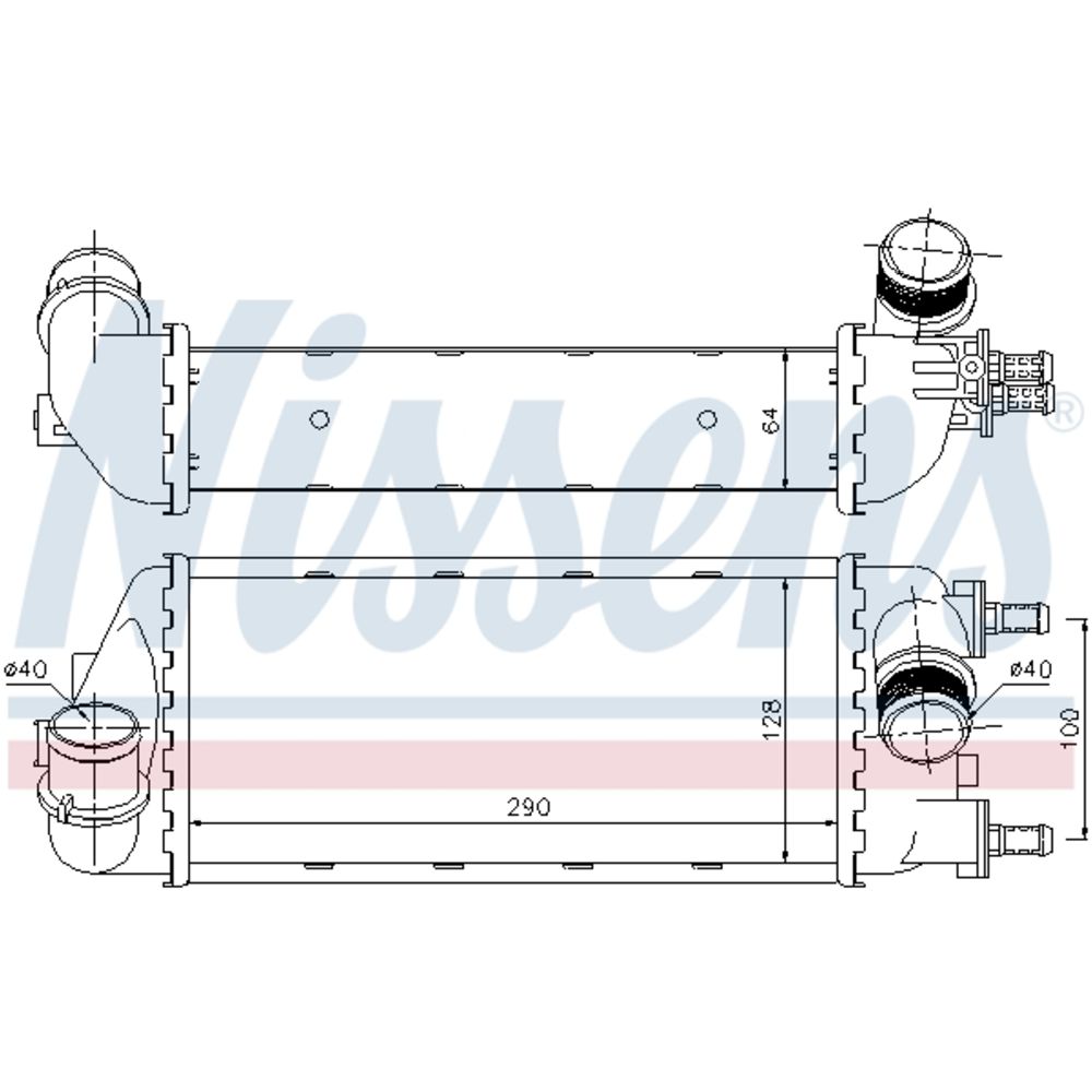 Kompressoriõhu radiaator 30-00088