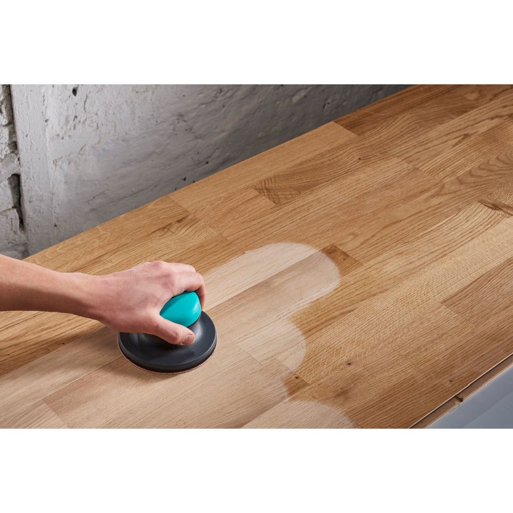 Wolfcraft® handstöd för slipning och polering 125 mm