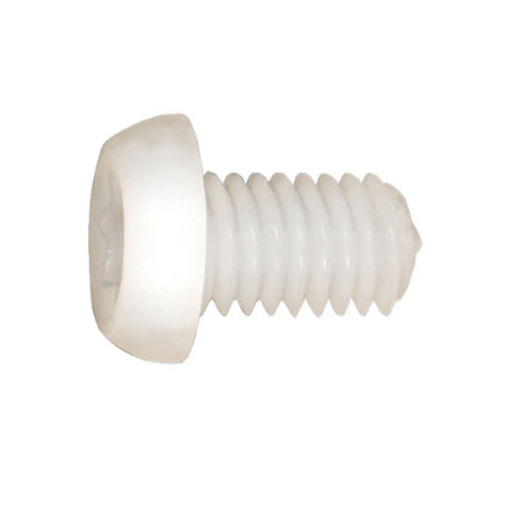 Numbrimärgi nailonkruvi, 6 x 12 mm, 4 tk