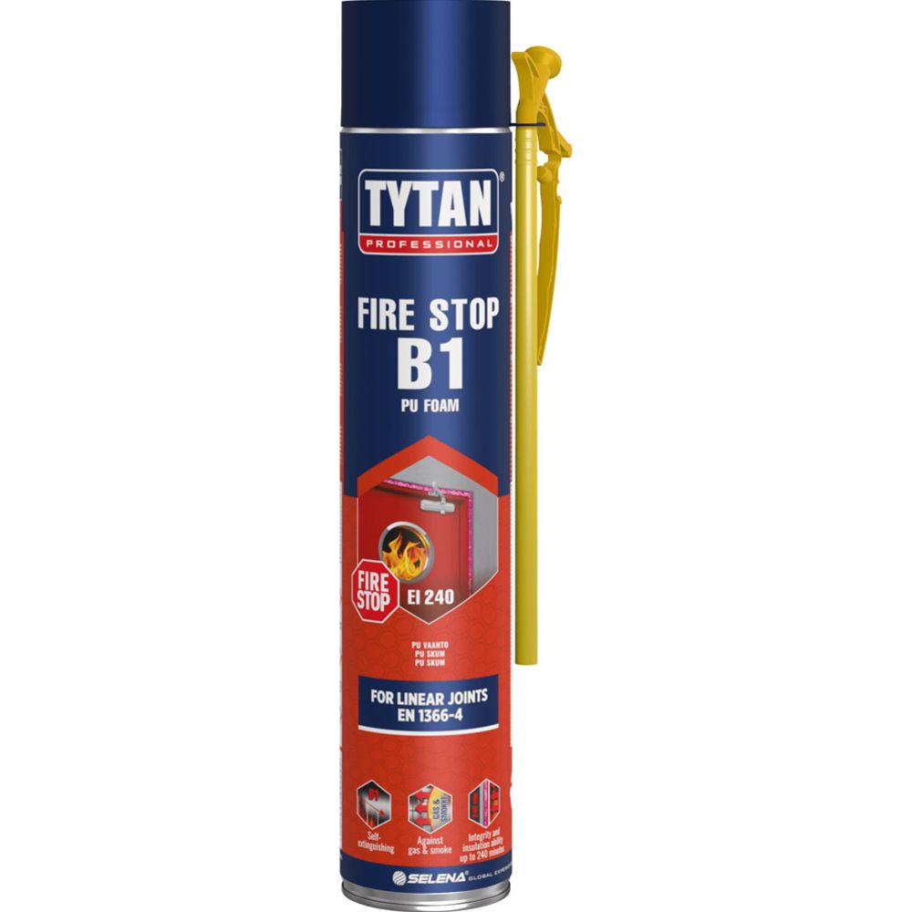 Tytan B1 brandskum "fogskum" grå 750 ml
