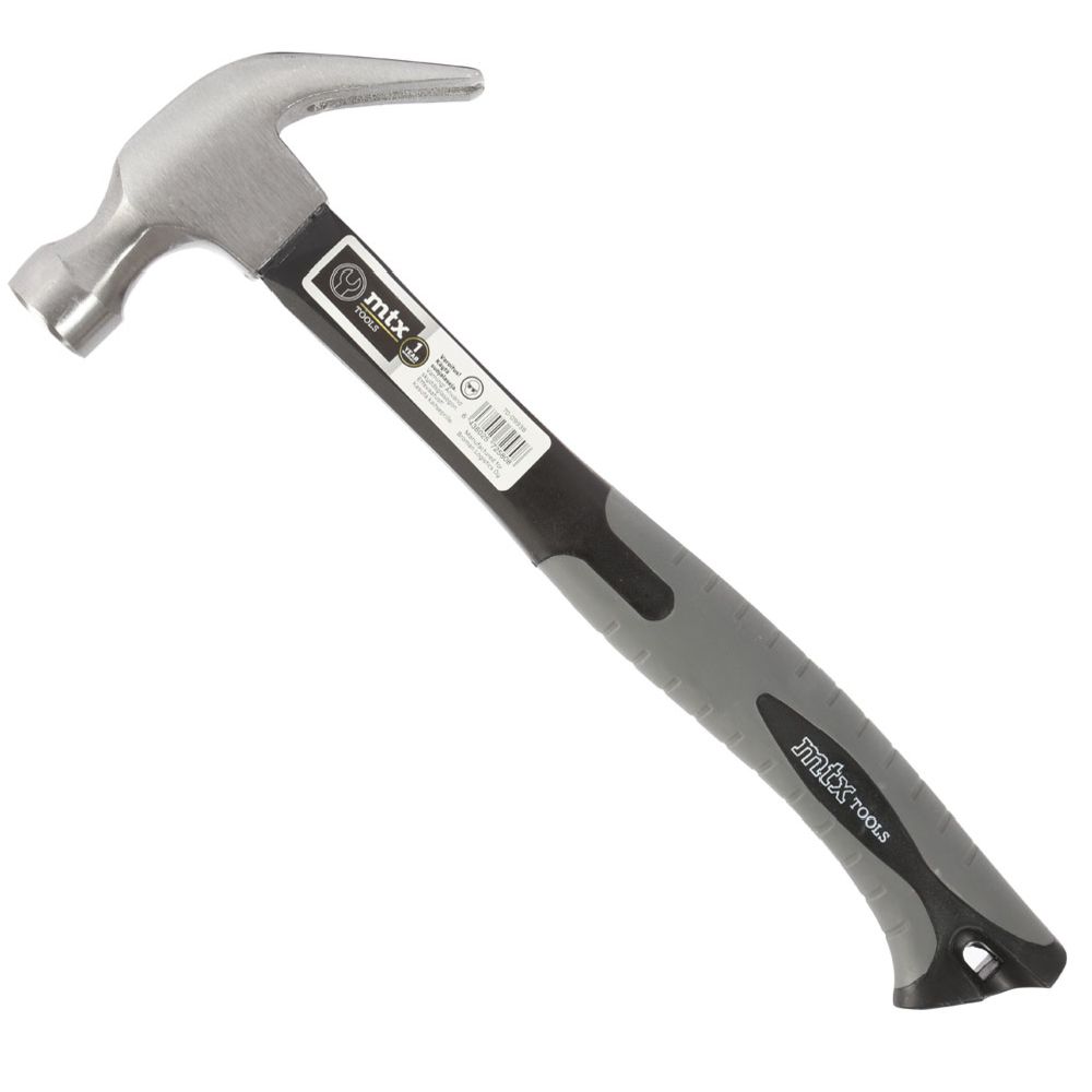 MTX Tools Basic kirvesmiehen vasara lasikuituvarsi 16 oz