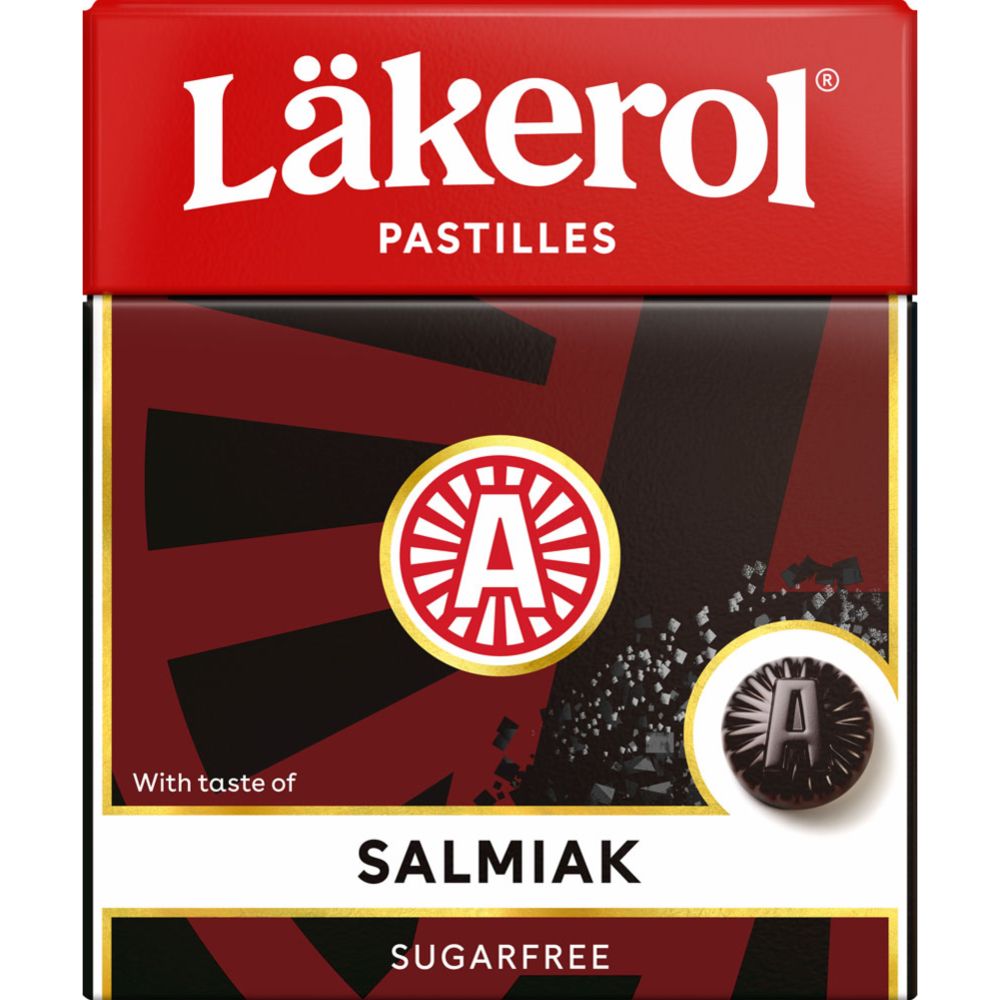 Läkerol Classic Salmiak pastilli 25 g