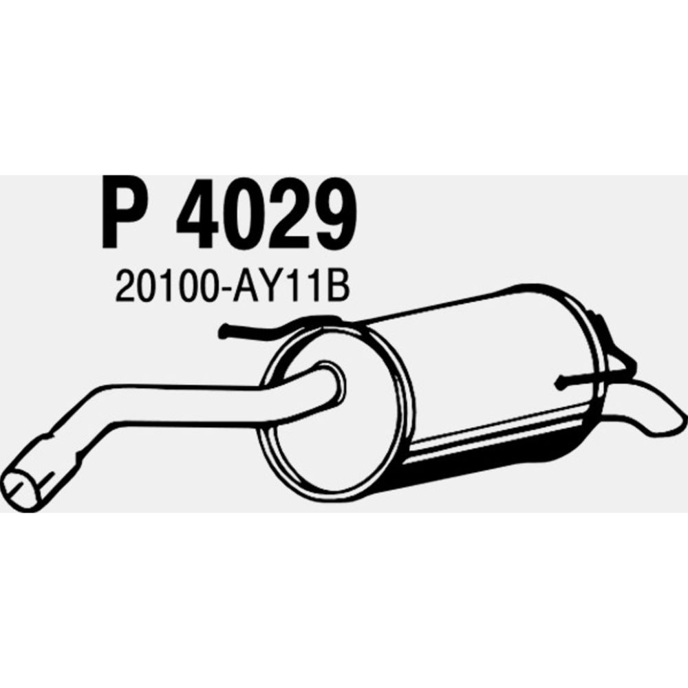 Takaäänenvaimentaja 14-4181