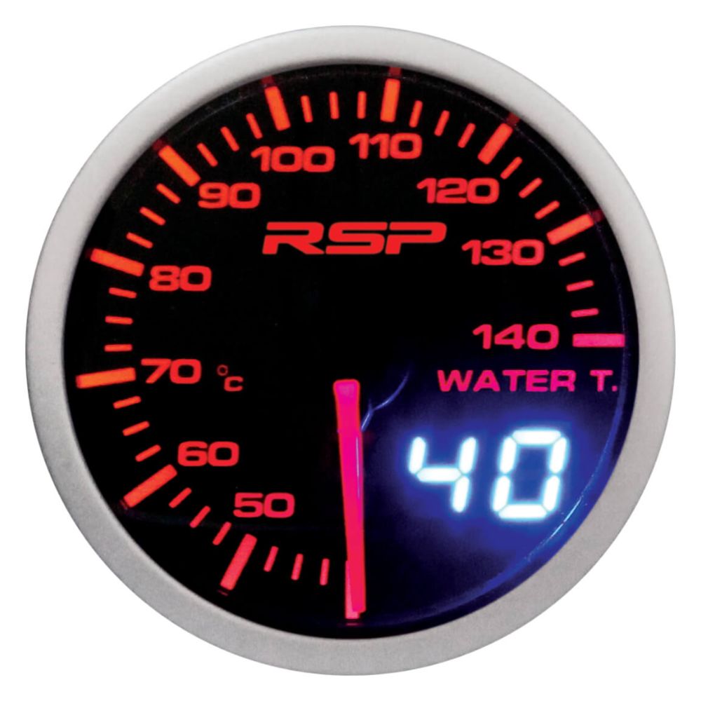 Race Sport Performance digital LED-termometer ø 52 mm