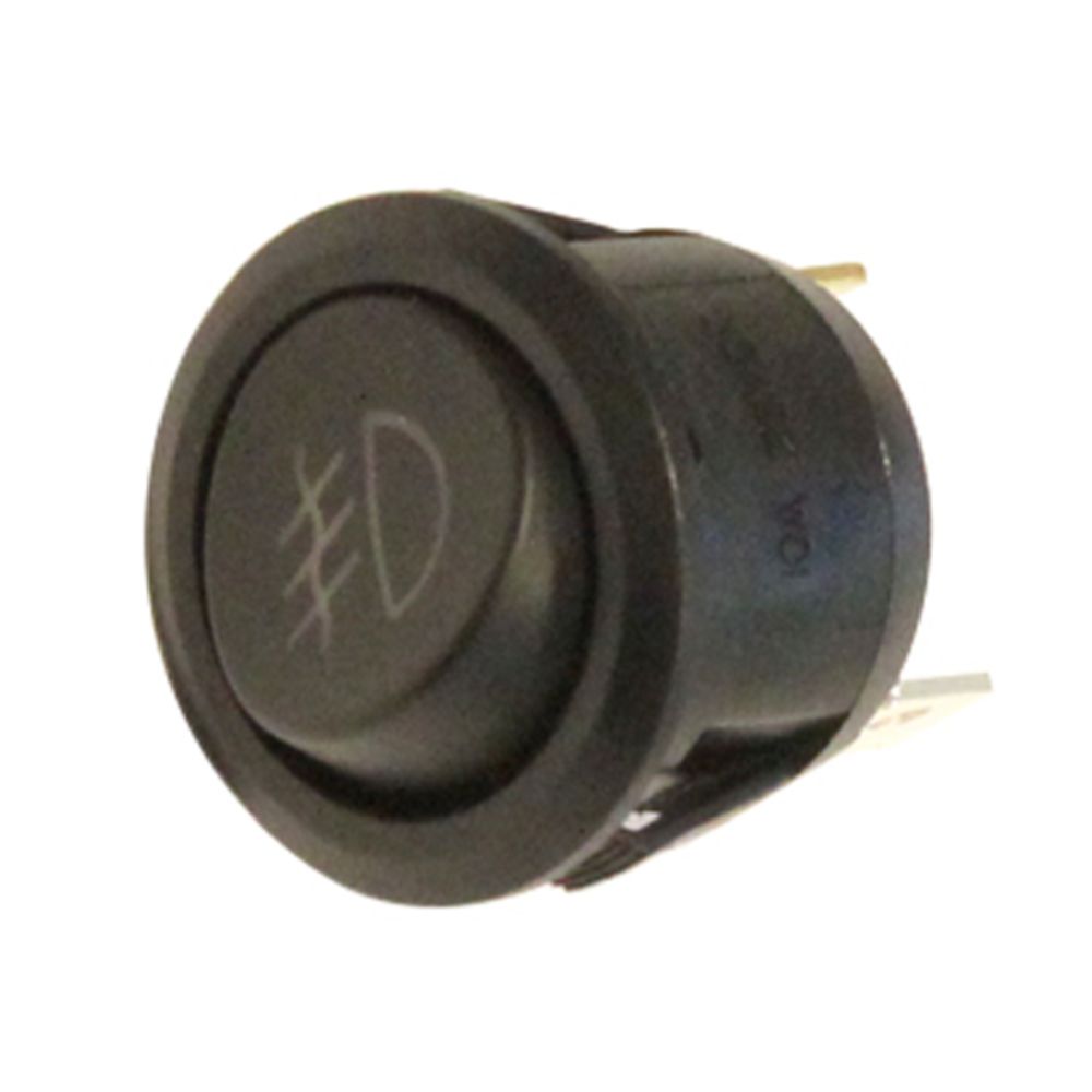 Vaggströmbrytare 20 mm till dimljus röd led