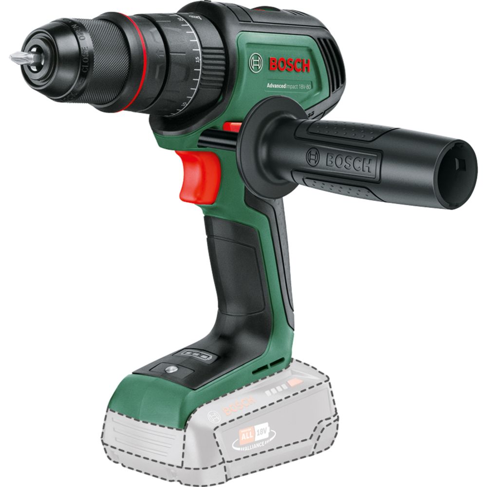 Bosch AdvancedImpact batteridriven slagborrmaskin 18V utan batteri