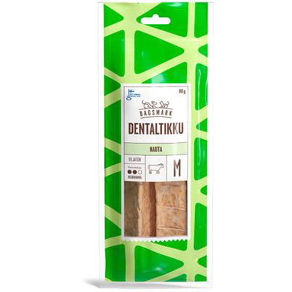 Dagsmark Dentaltikku, Nauta 80 g