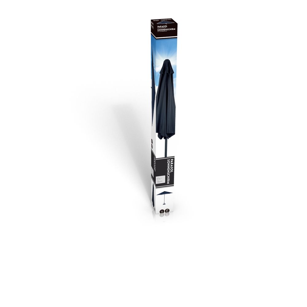 Lifetime parasoll 3 m svart