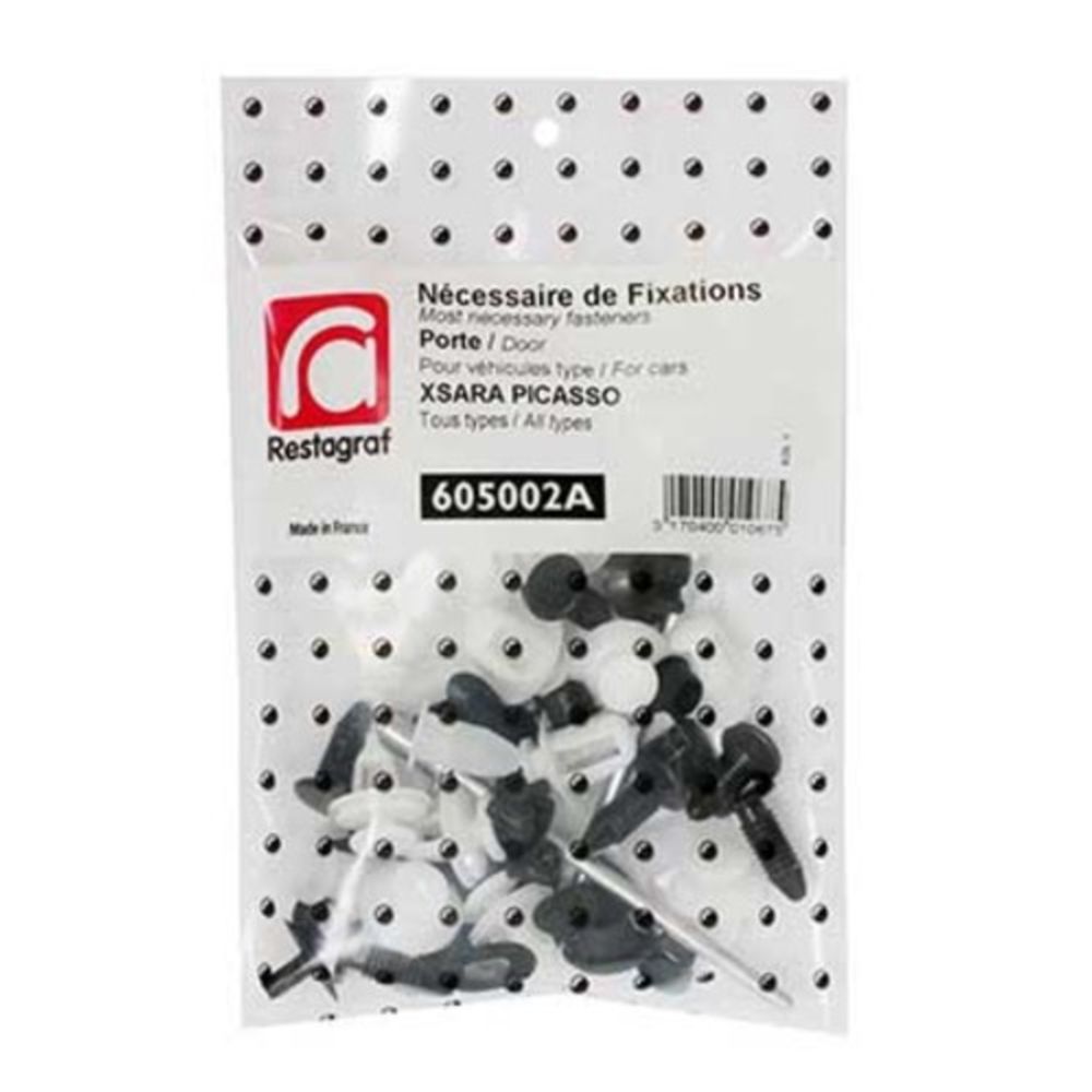 Kinnituskomplekt Citroen uks 605002A 54 osa