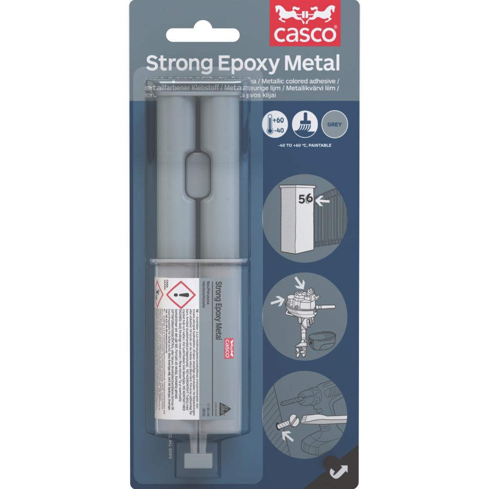 Casco Strong Epoxy Metal 2 x 12 ml