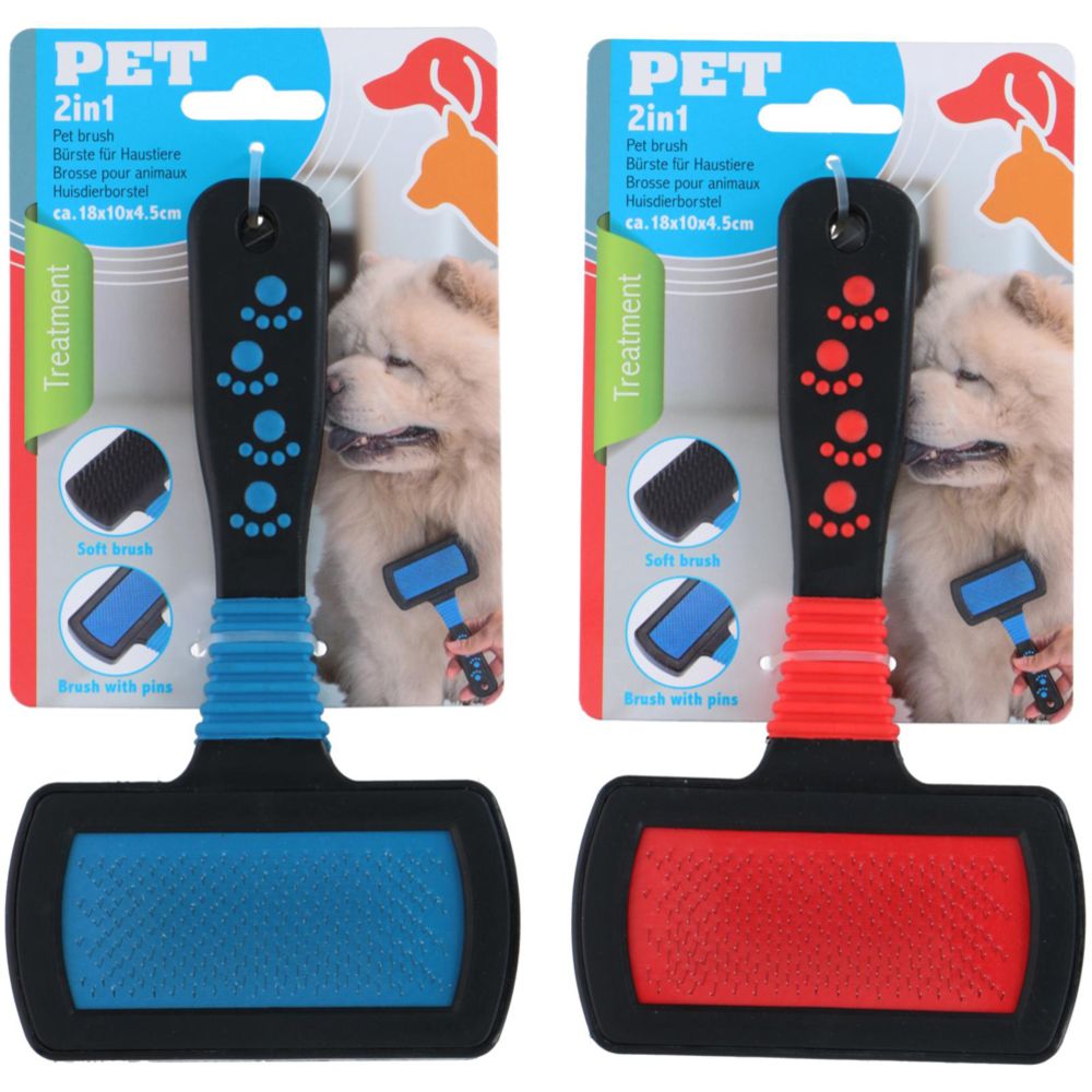 Pet Treatment Lemmikkiharja kaksipuolinen