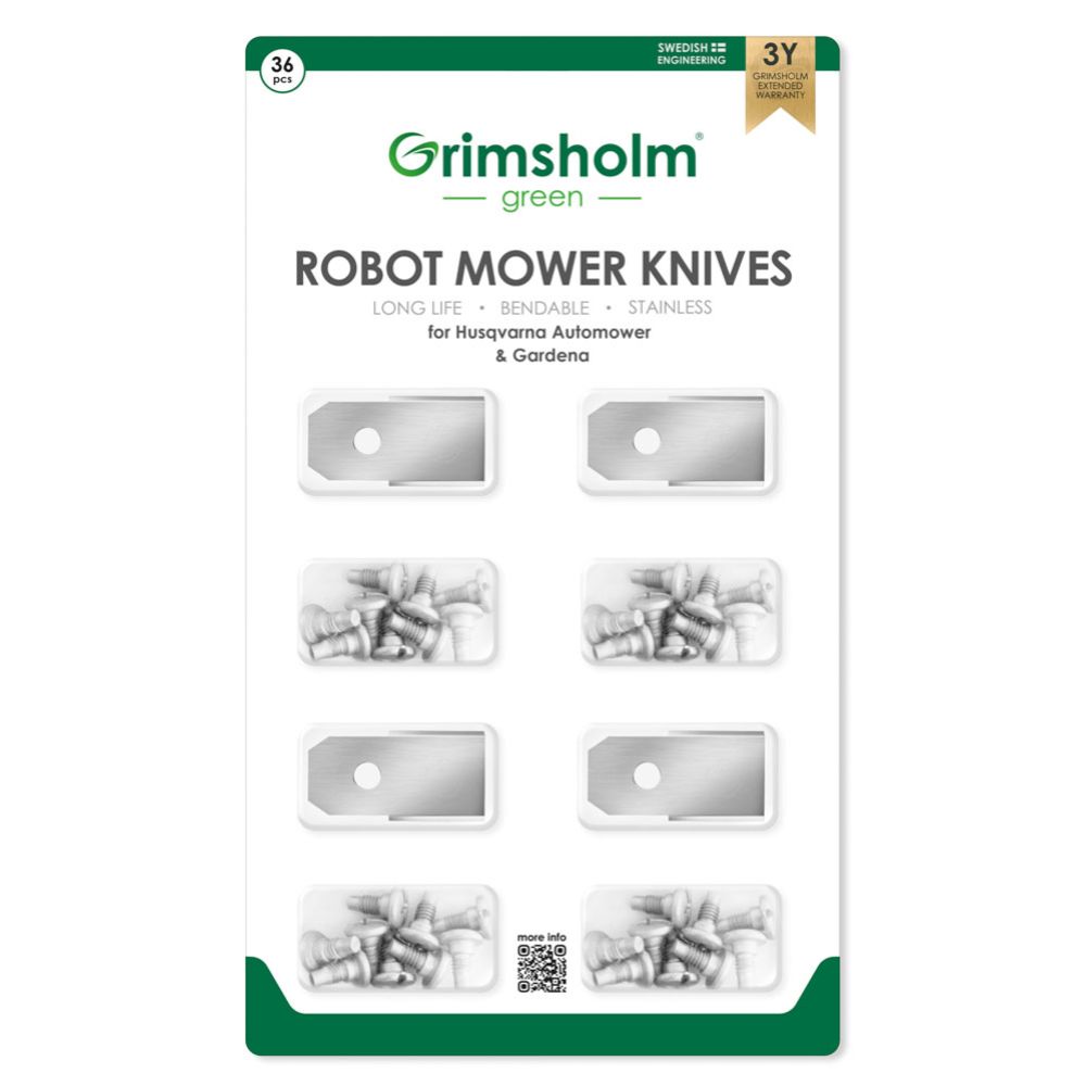 Grimsholm Green robotniiduki terad Husqvarna/Gardena/McCulloch 36 tk