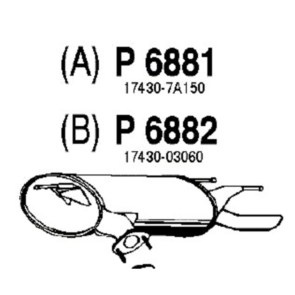 Takaäänenvaimentaja 14-6809