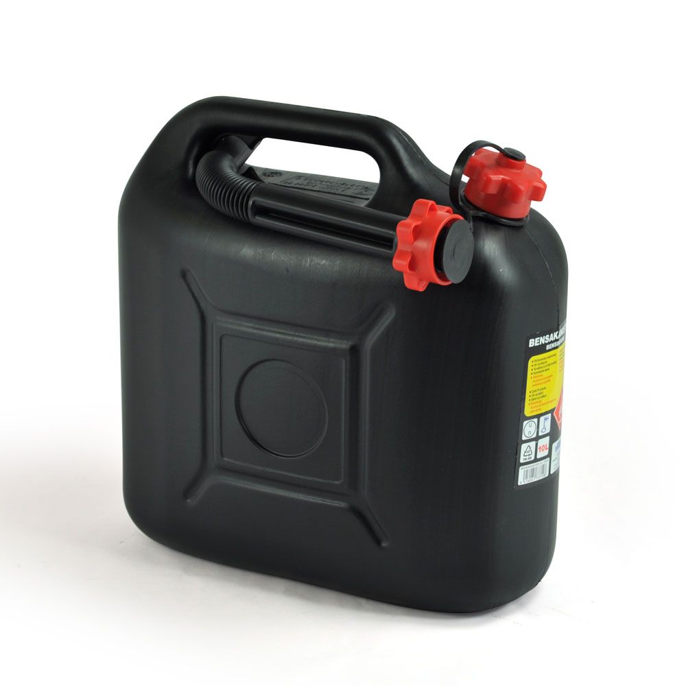 Plastex varukanister, must, 10 l