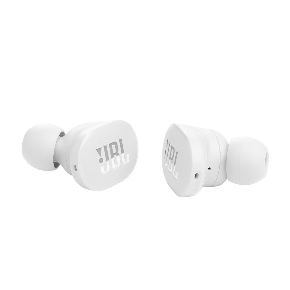 JBL Tune 130NC TWS in-ear-hörlurar, vita