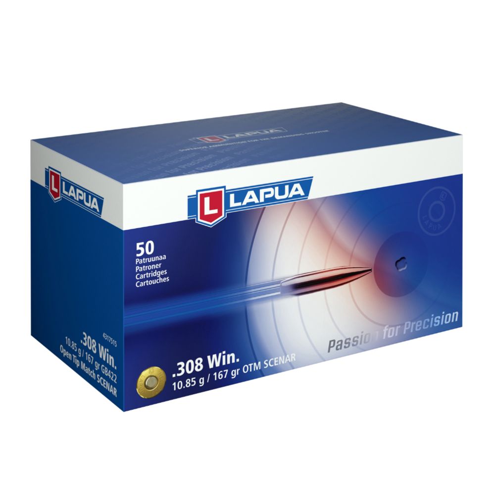 Lapua Scenar .308 Win 10,85 g /167 gr 50 kpl