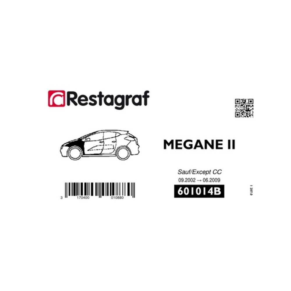 Kiinnikesarja Renault lokasuoja 601014B 26 osaa