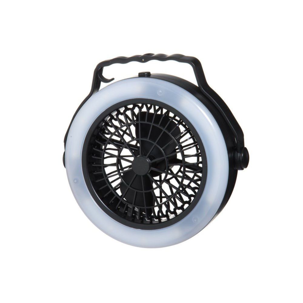 Atom Campinglampa med fläkt