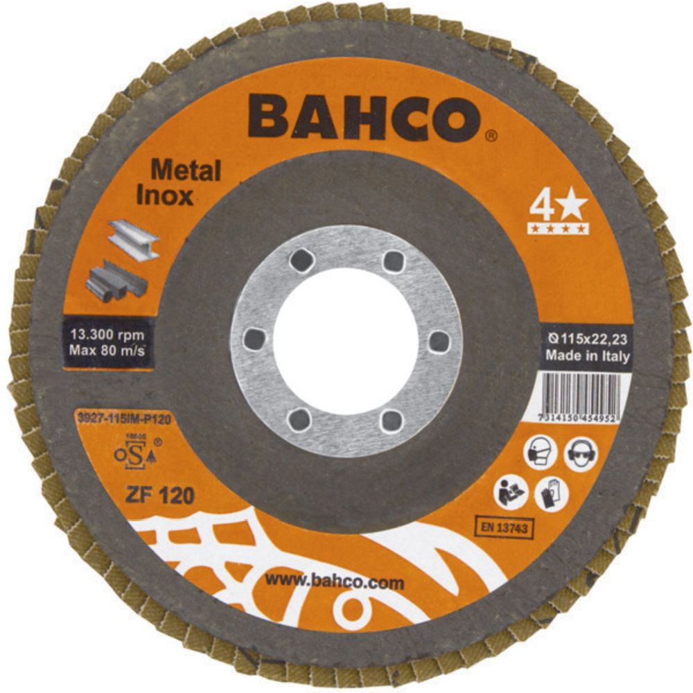 Bahco 3927-115IM-P120 lamellketas 115 mm K120