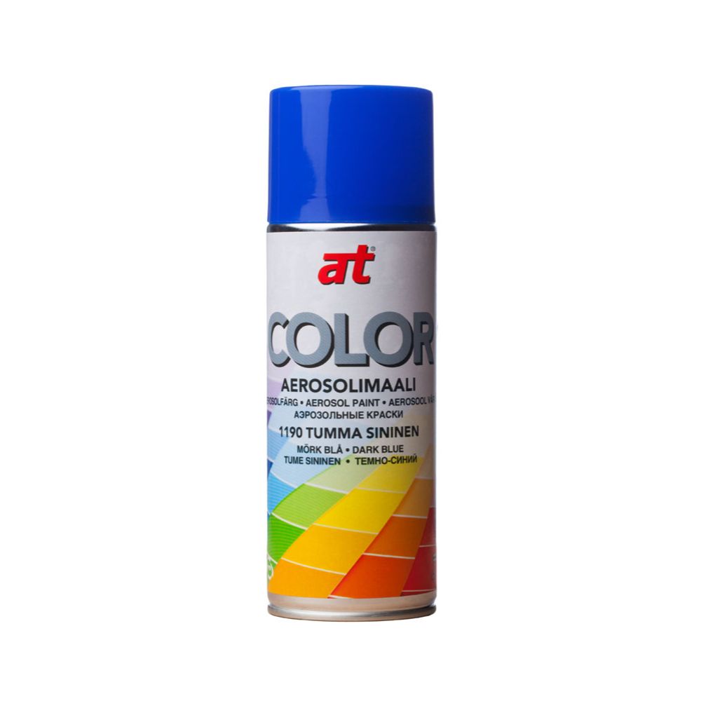 AT-Color aerosoolvärv, tumesinine, 400 ml