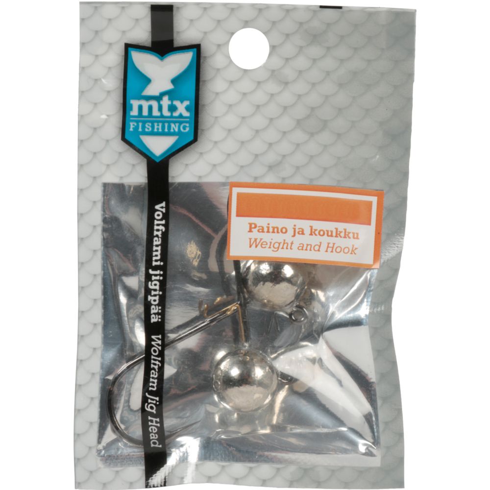 MTX Fishing Volframi jigipää 18 g no: 4/0 2 kpl