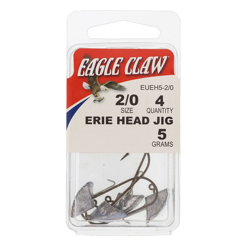 Eagle Claw Erie jiggskalle 4 st