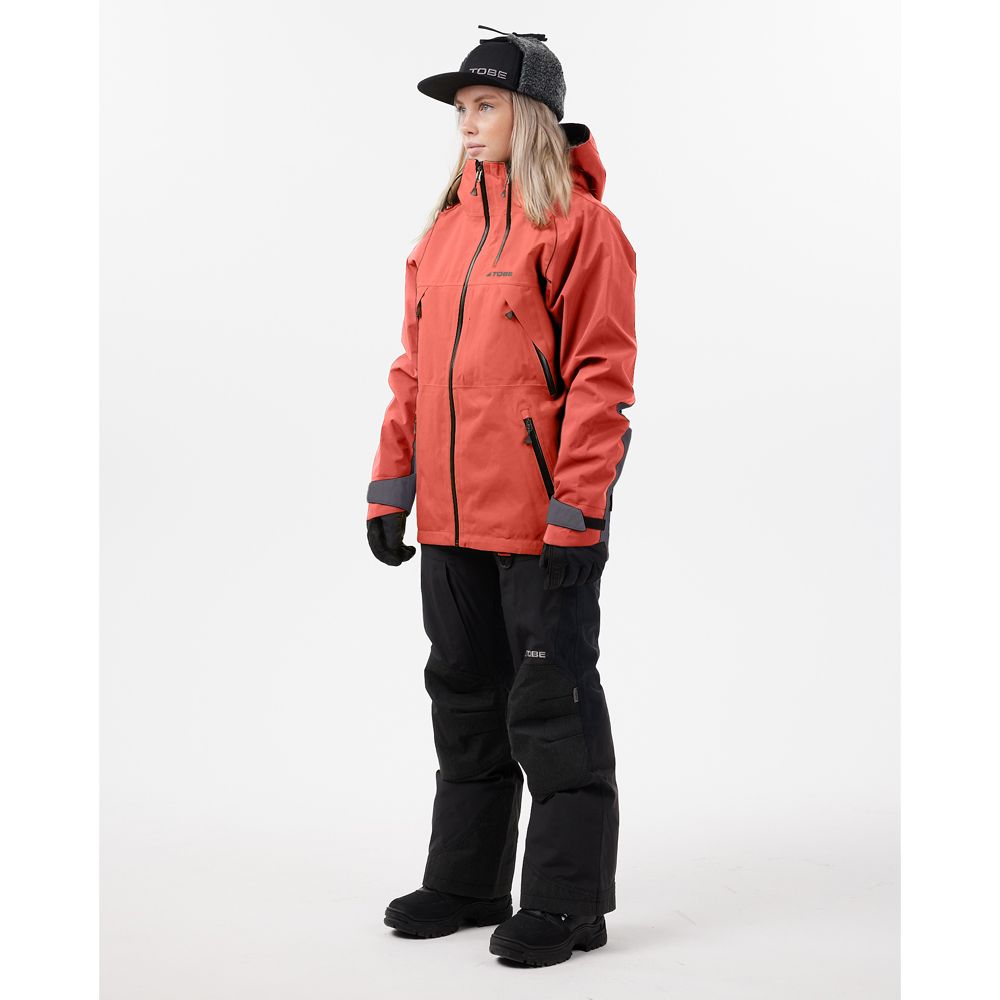 Tobe Vivid skoterjacka Barn Red
