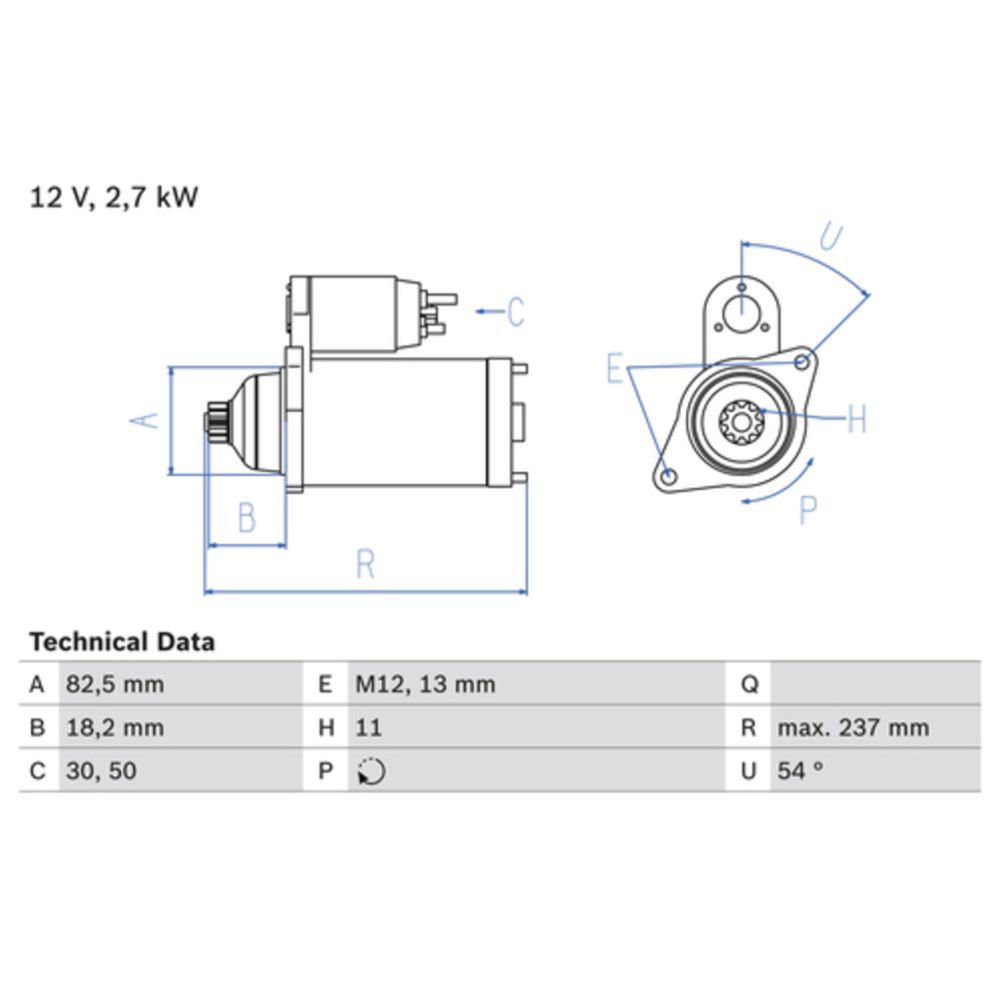 Startmotor 13-2769