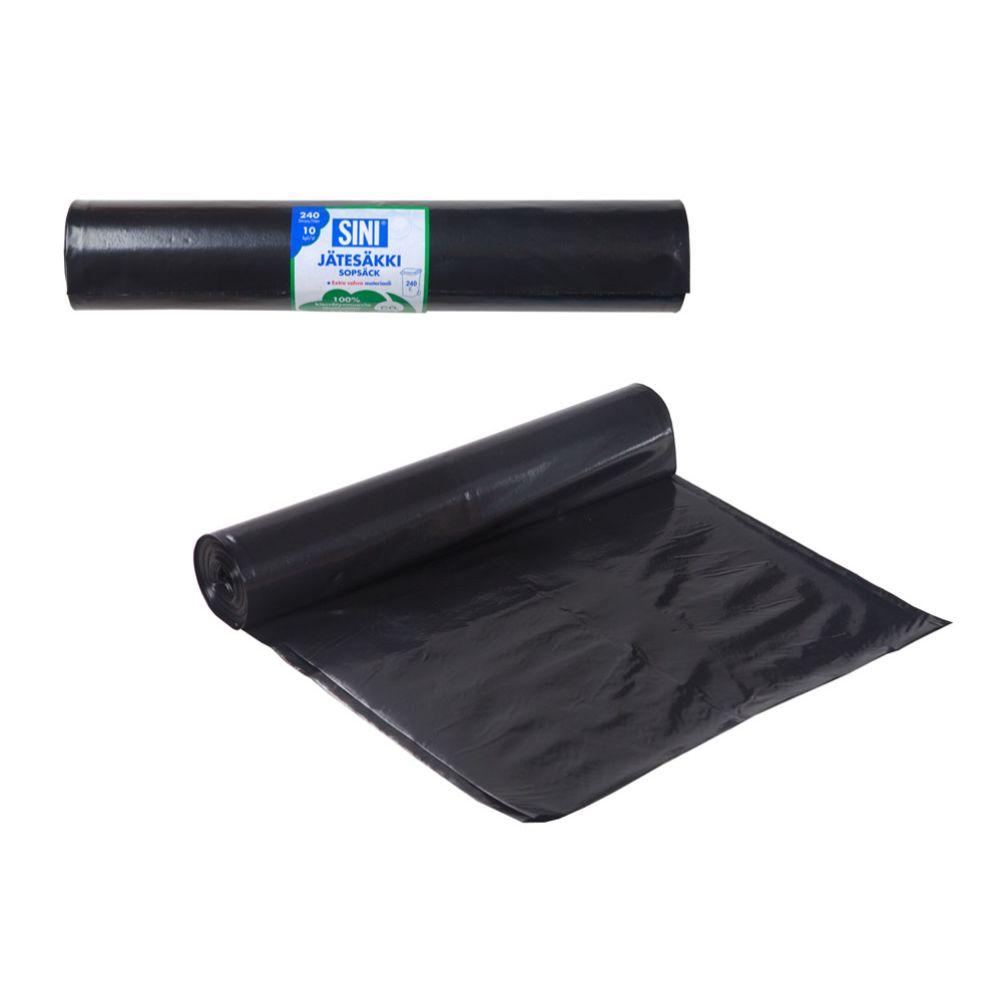 SINI jätesäkki 240 l 10 kpl/rulla