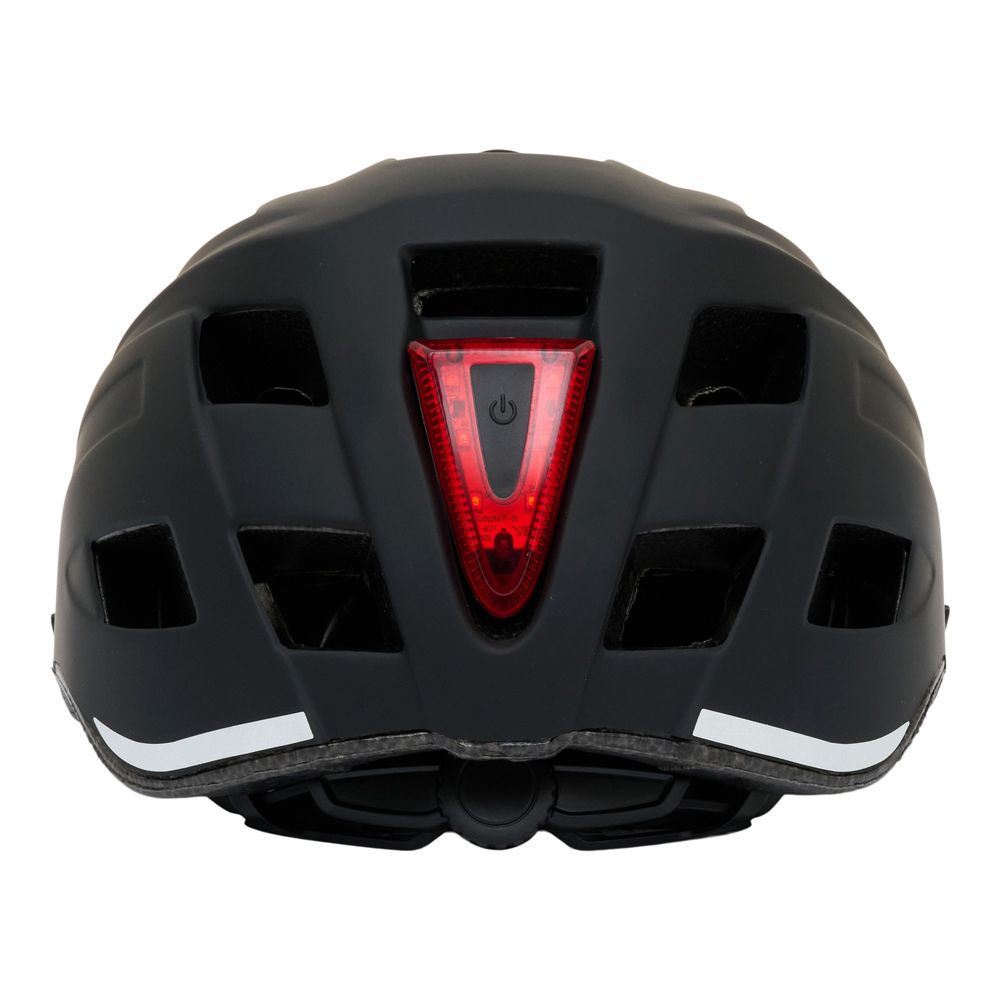 Fastr Urban cykelhjälm för barn mattsvart 48-54 cm