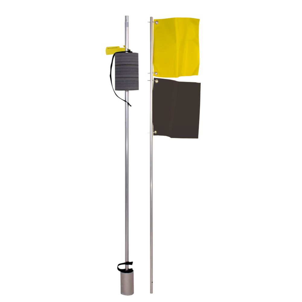 Kaira püünisemärgistus, 2 lippu, pliivaba, 240 cm