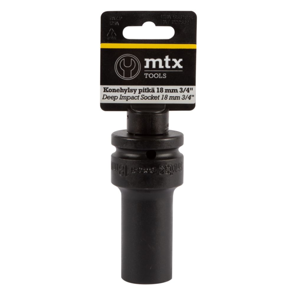 MTX Tools konehylsy pitkä 29 mm 3/4"