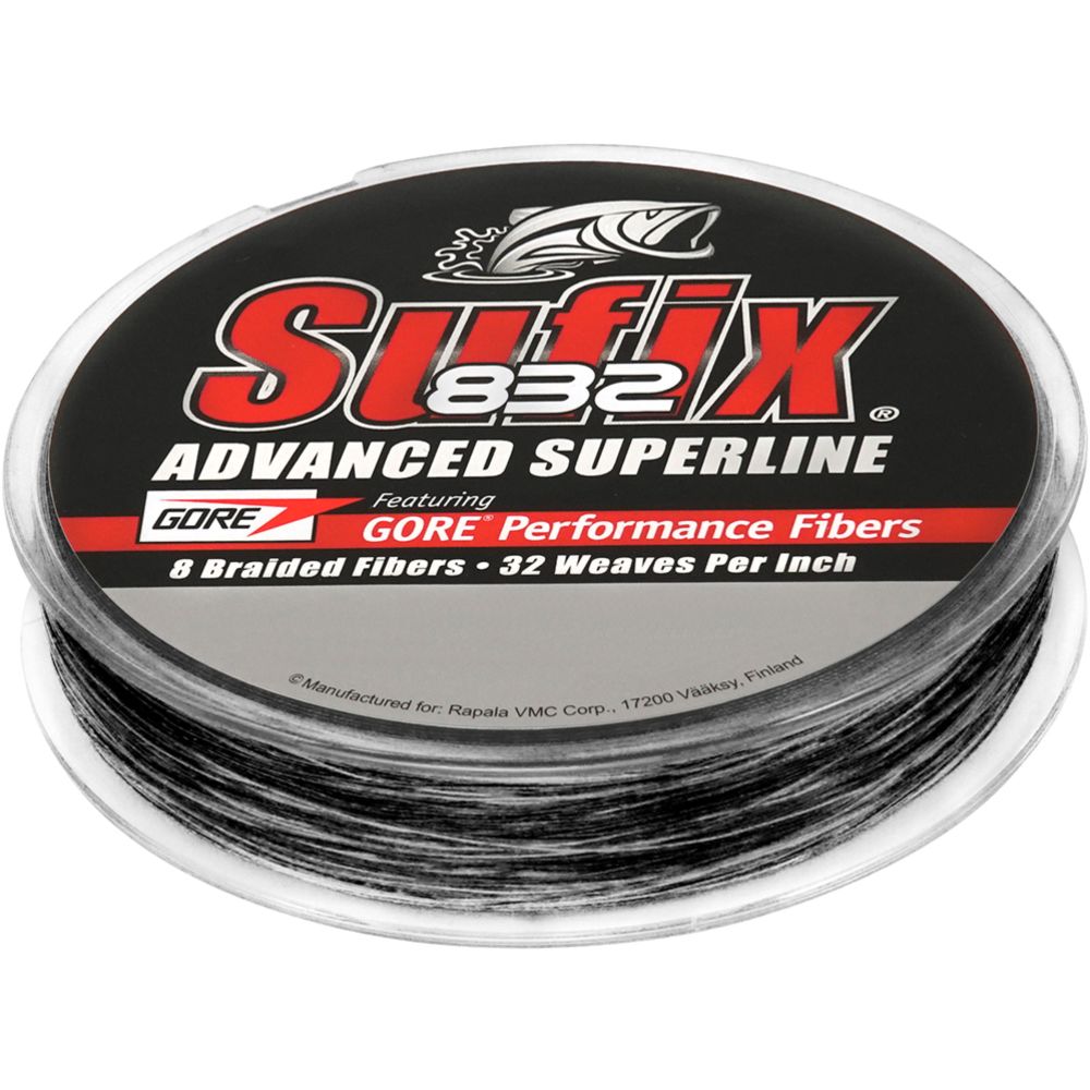 Sufix 832 flätlina 150 m Black Mamba