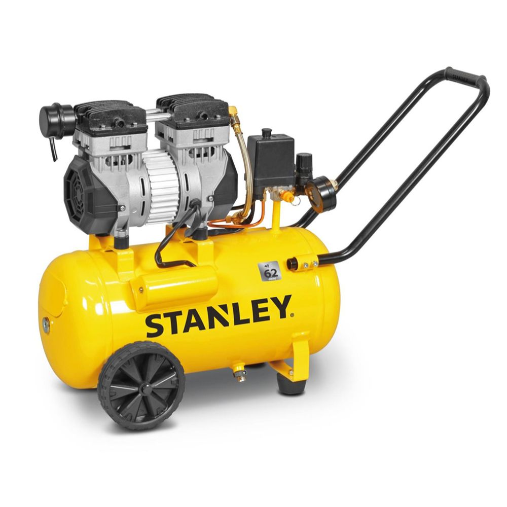 Stanley Siltek 150/8/24 hiljainen paineilmakompressori 1000 W 24 l
