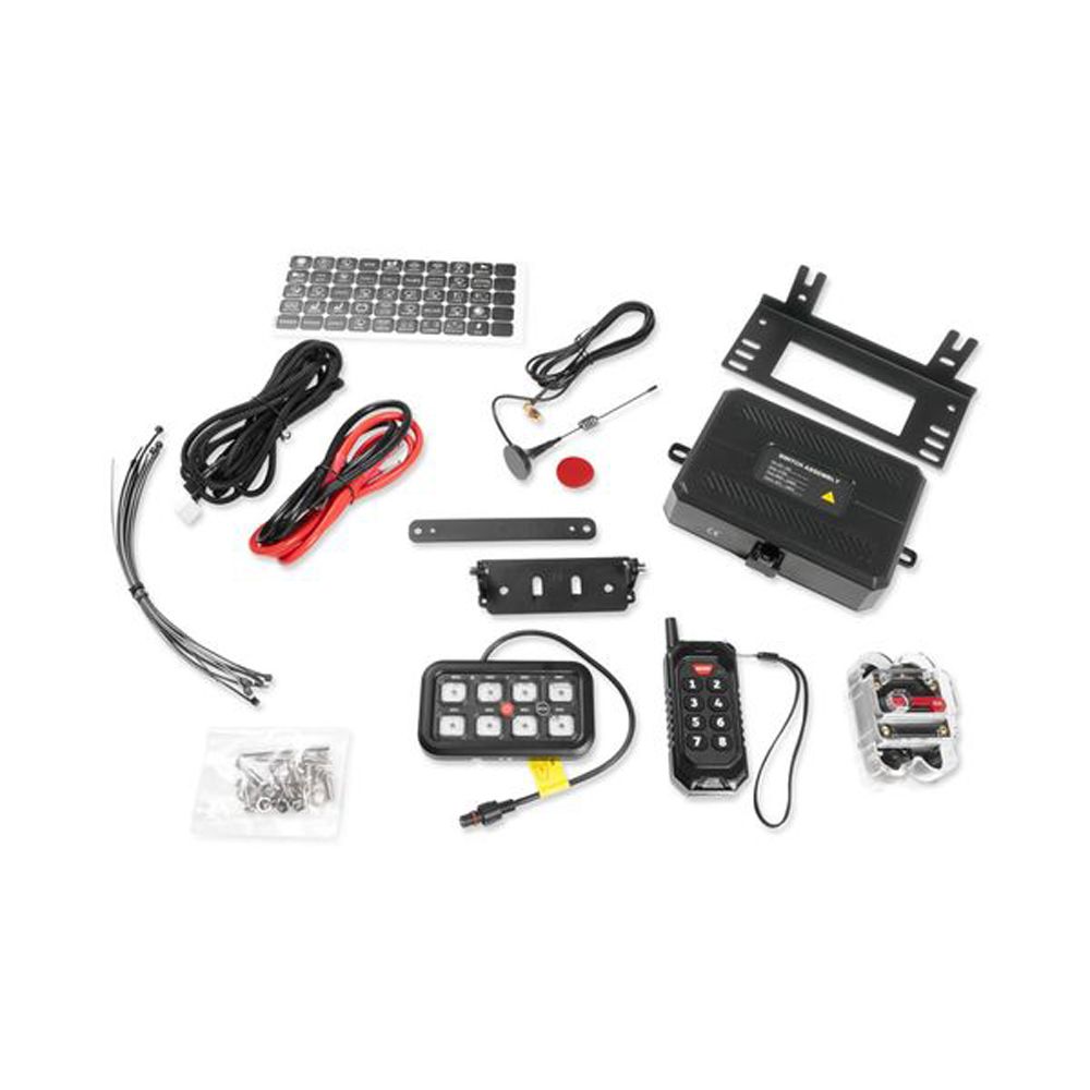 Purelux Multi-switch Dashboard Controller, 8-painiketta Bluetooth/RF