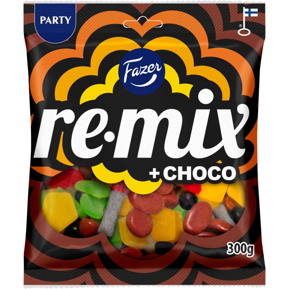 Fazer Remix Choco karkkipussi 300g