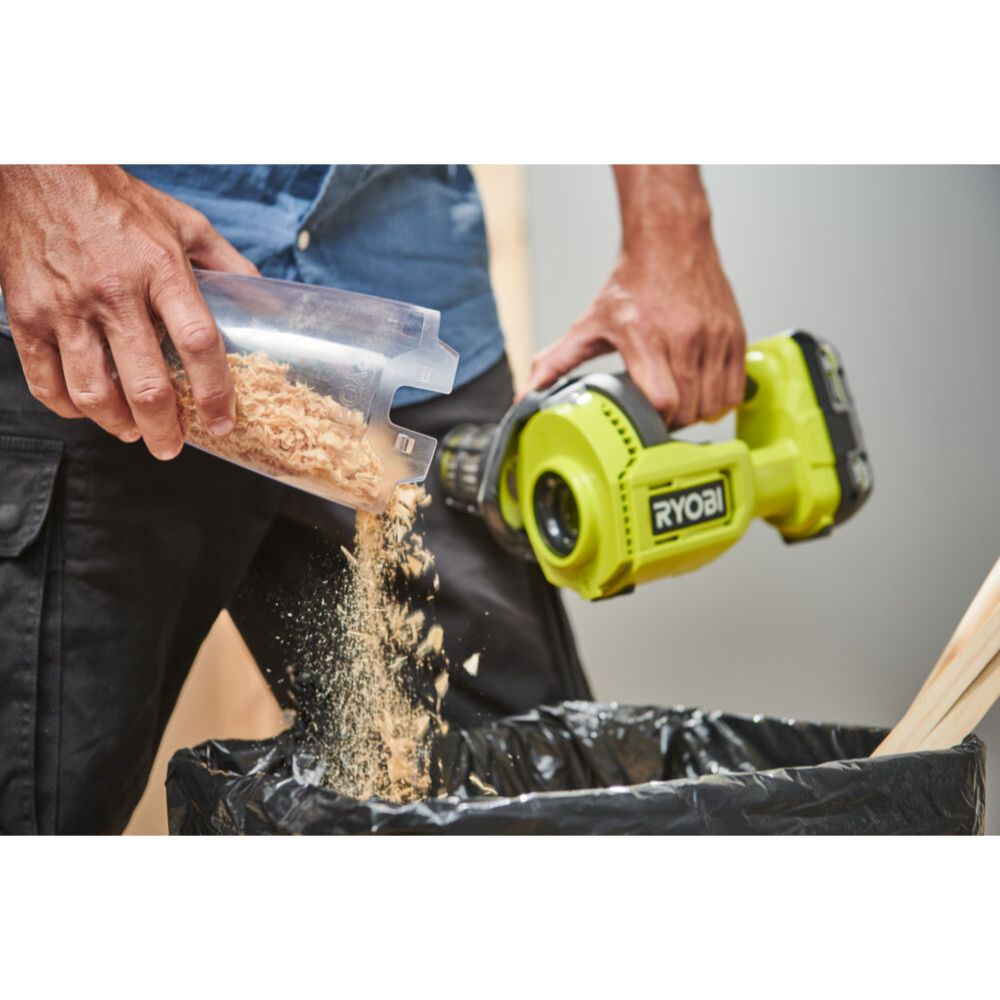 Ryobi ONE+ akukäsitolmuimeja, RHV18-0 korpus