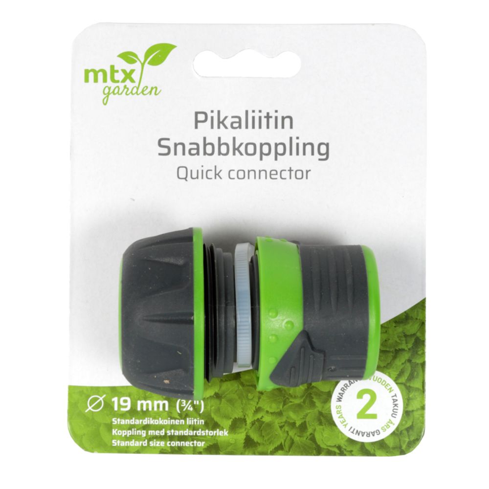 MTX Garden pikaliitin 3/4" (19 mm)