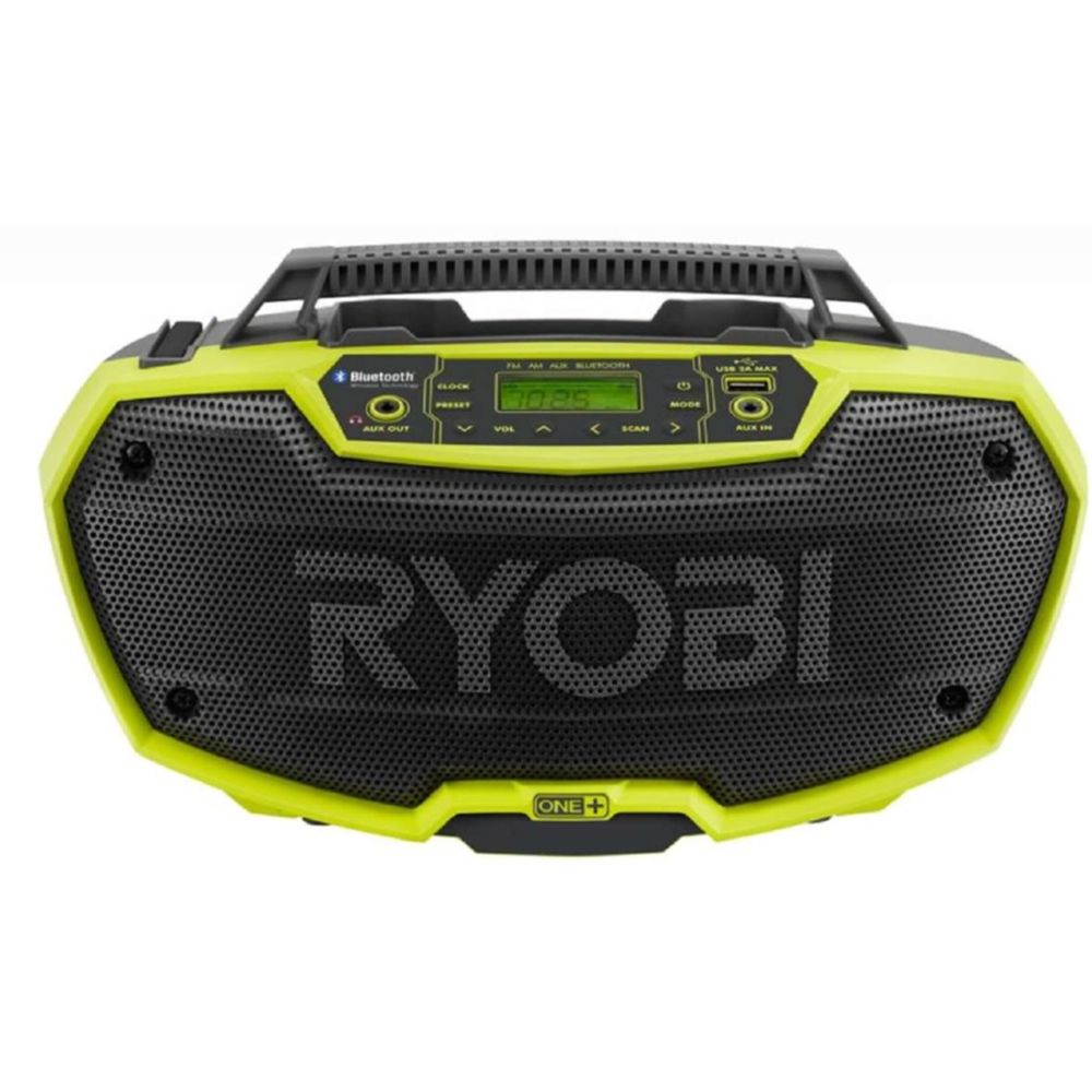 Ryobi ONE+ arbetsradio Bluetooth R18RH-0 utan batteri