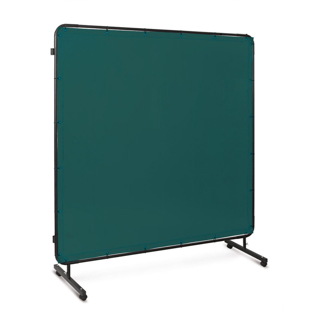 Telwin vihreä hitsausverho 1740x1740 mm telineellä
