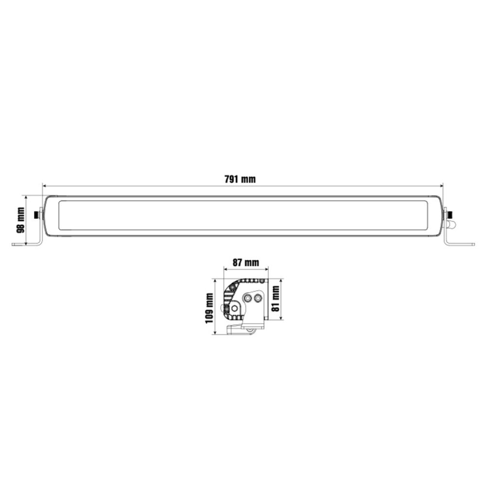 Optibeam Savage 30 LED-blixtljus Ref. 40