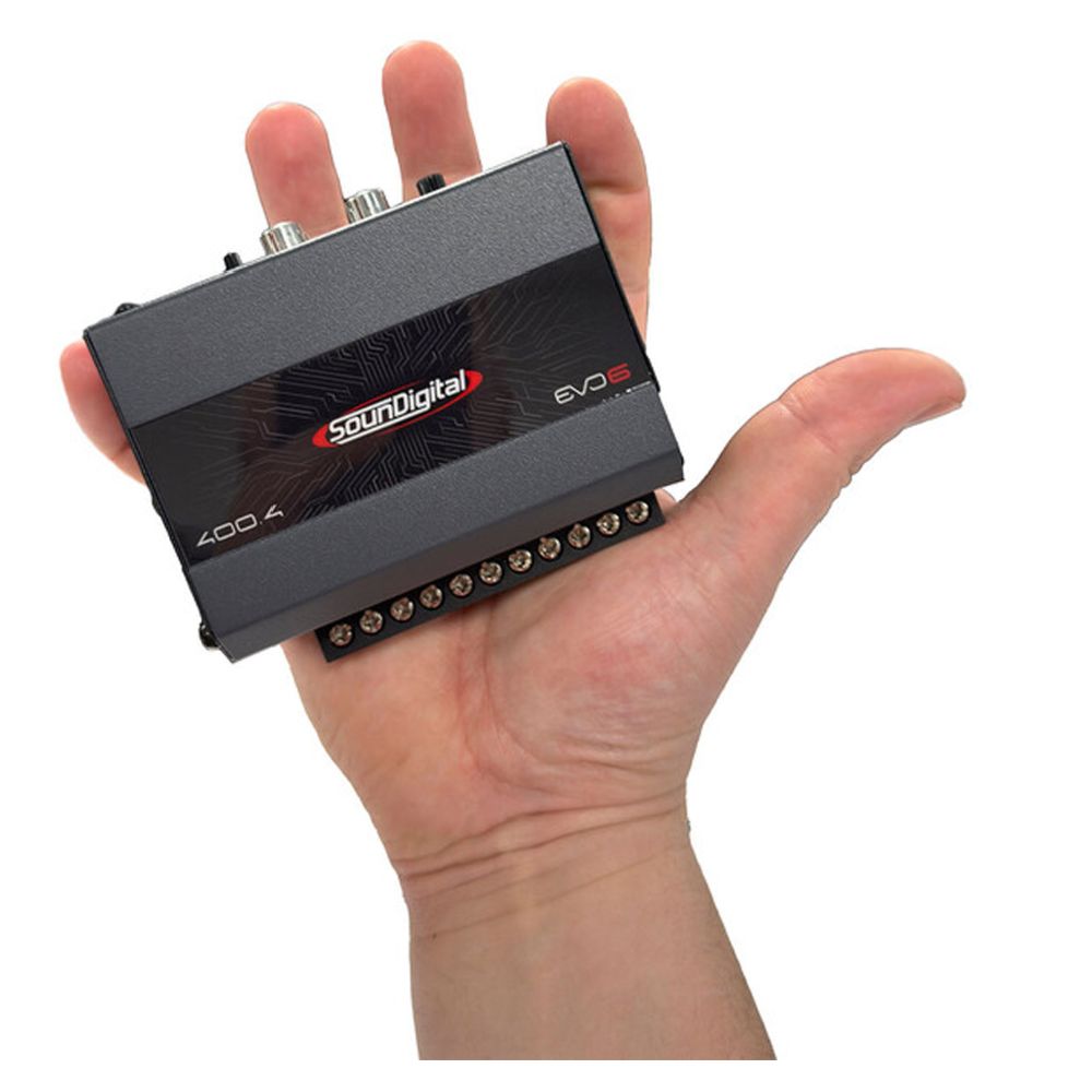 SounDigital 400.4 EVO 6 4-kanaliline võimendi