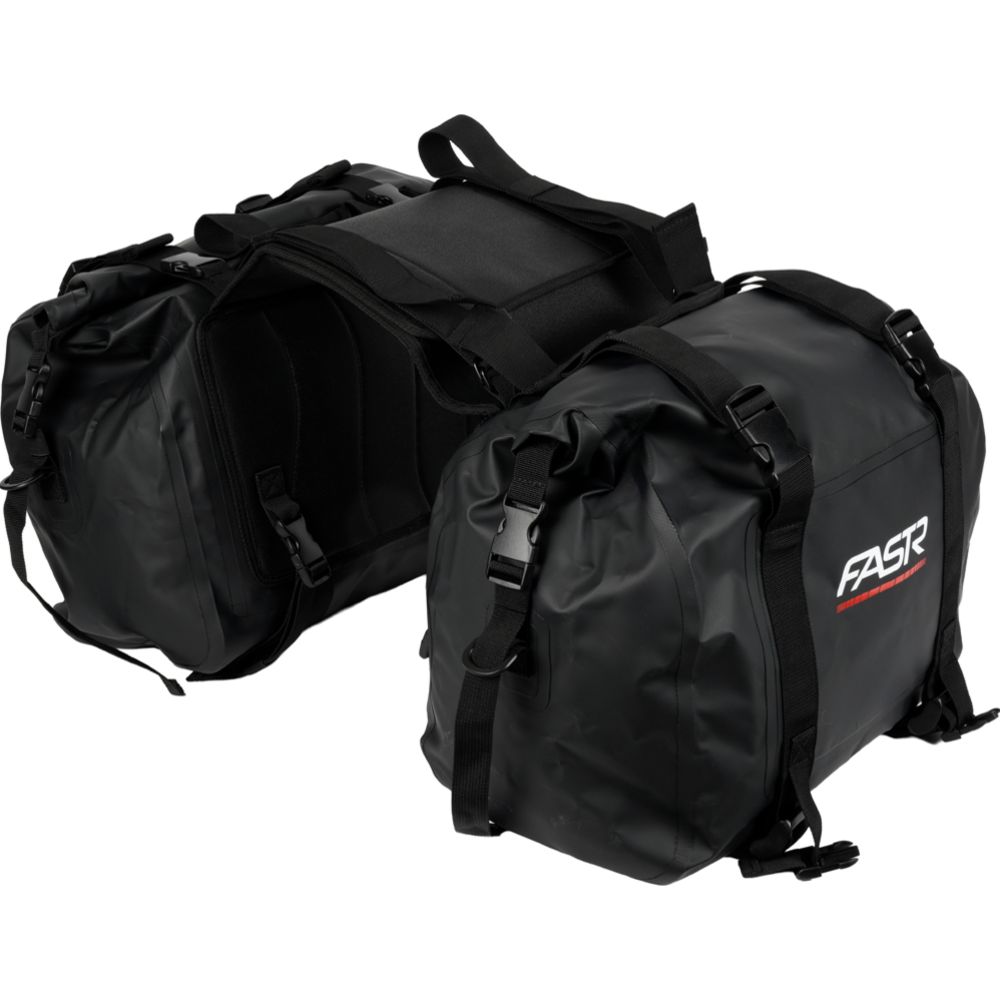 Fastr Adventure sivulaukut musta 80 l