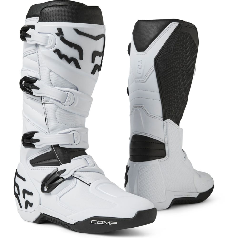 Fox Comp crosstövlar vit 10.5