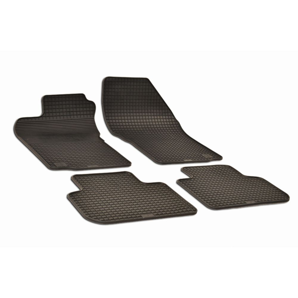Kummimattide komplekt, Alfa 147, 2000—2010, must